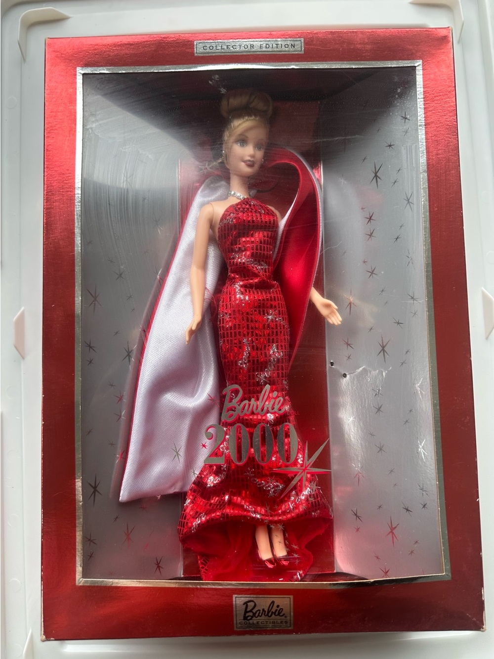 Barbie 2000 with Red and White Gown